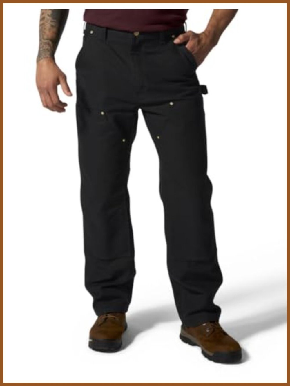 Carhartt Firm Duck Double-Front Dungaree Work Pants Utility